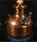 copper pot stills step 2 Heating PSS Distillation