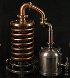 copper pot stills step 5 Collection PSS Distillation